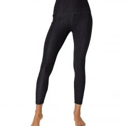 Beyond Yoga Snake Jacquard High Waisted 7/8 Yoga Leggings