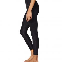 CLOTHING Beyond Yoga Snake Jacquard High Waisted 7/8 Yoga Leggings Black 12 CLOTHING Beyond Yoga Snake Jacquard High Waisted 7/8 Yoga Leggings Black