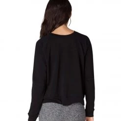 Beyond Yoga Favorite Raglan Crew After Yoga Pullover Black 7 Beyond Yoga Favorite Raglan Crew After Yoga Pullover Black