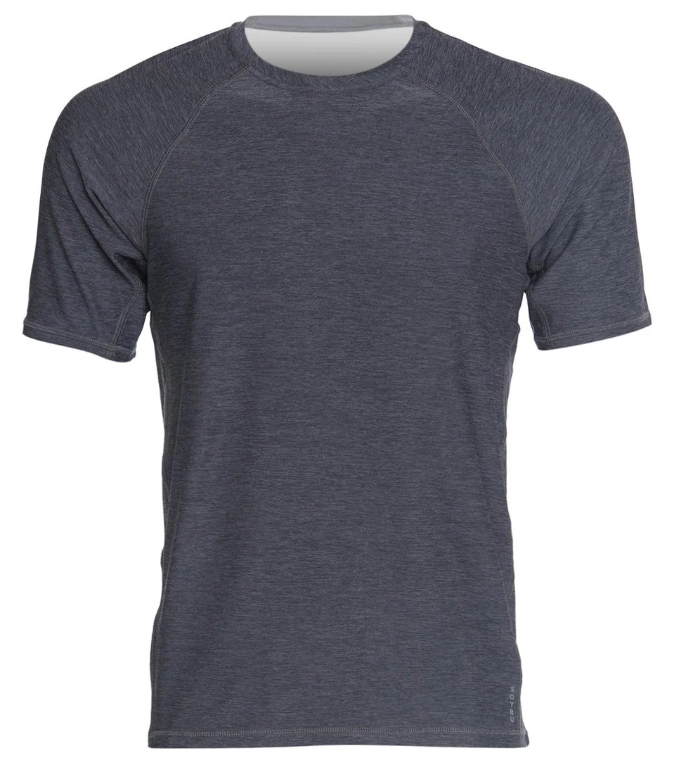Soybu Men's HIIT Short Sleeve Shirt Graphite Melange CLOTHING 6 Soybu Men's HIIT Short Sleeve Shirt Graphite Melange CLOTHING