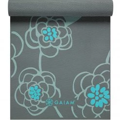YOGA MATS & PROPS Gaiam Icy Blossom Yoga Mat 6mm 7 YOGA MATS & PROPS Gaiam Icy Blossom Yoga Mat 6mm