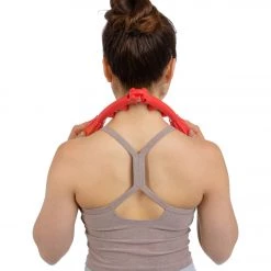 AeroMat Neck And Shoulder Therapy Massager Red