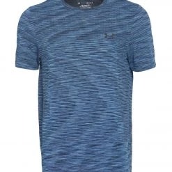 Under Armour Men's UA Vanish Seamless Short Sleeve Shirt Thunder/Black CLOTHING