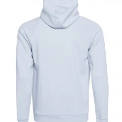 Under Armour Men's UA Rival Fleece Full Zip Hoodie Halo Gray CLOTHING