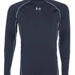 Under Armour Men's UA Heatgear Armour Long Sleeve Black/Steel