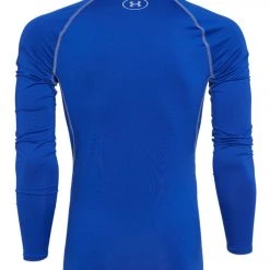 Under Armour Men's UA Heatgear Armour Long Sleeve Royal/Steel CLOTHING
