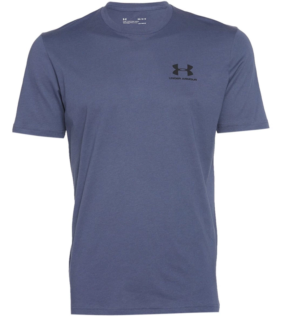 Under Armour Men's UA Sportstyle Left Chest Short Sleeve Blue Ink / / Black CLOTHING 6 Under Armour Men's UA Sportstyle Left Chest Short Sleeve Blue Ink / / Black CLOTHING