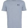CLOTHING Under Armour Men's UA Sportstyle Left Chest Short Sleeve Steel Light Heather/Black