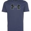 Under Armour Men's Big Logo Short Sleeve Tee Blue Ink / / Black CLOTHING