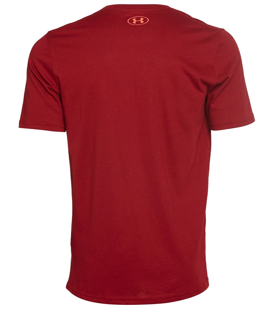 Under Armour Men's Big Logo Short Sleeve Tee Cordova / / Beta CLOTHING 4 Under Armour Men's Big Logo Short Sleeve Tee Cordova / / Beta CLOTHING