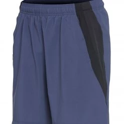 Under Armour Men's Launch Sw 7'' Short Blue Ink / Black / Reflective CLOTHING