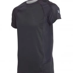 Under Armour Men's Speed To Burn Short Sleeve Tee Black -Reflective CLOTHING