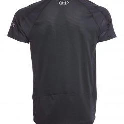 Under Armour Men's Speed To Burn Short Sleeve Tee Black -Reflective CLOTHING