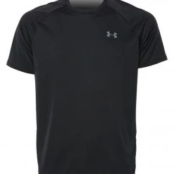 CLOTHING Under Armour Men's UA Tech 2.0 Short Sleeve Tee Black/Graphite