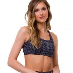 CLOTHING Onzie Chic Yoga Sports Bra Ripple 9 CLOTHING Onzie Chic Yoga Sports Bra Ripple