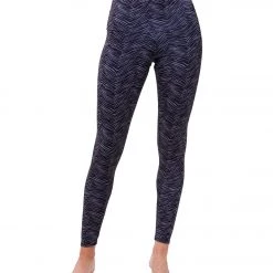 Onzie High Waisted Yoga Leggings Ripple