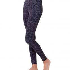 Onzie High Waisted Yoga Leggings Ripple
