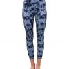 Onzie High Waisted Basic 7/8 Yoga Leggings Moonstone Acid Wash NEW ARRIVALS