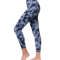 Onzie High Waisted Basic 7/8 Yoga Leggings Moonstone Acid Wash NEW ARRIVALS