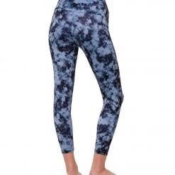 Onzie High Waisted Basic 7/8 Yoga Leggings Moonstone Acid Wash NEW ARRIVALS
