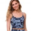 Onzie Belle Cami Yoga Crop Moonstone Acid Wash CLOTHING 1 Onzie Belle Cami Yoga Crop Moonstone Acid Wash CLOTHING