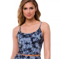 Onzie Belle Cami Yoga Crop Moonstone Acid Wash CLOTHING 9 Onzie Belle Cami Yoga Crop Moonstone Acid Wash CLOTHING