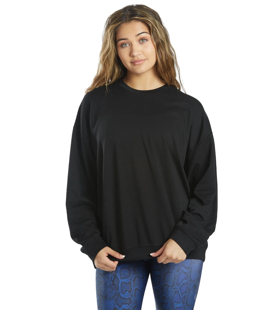 Onzie Boyfriend Sweatshirt Black 9 Onzie Boyfriend Sweatshirt Black