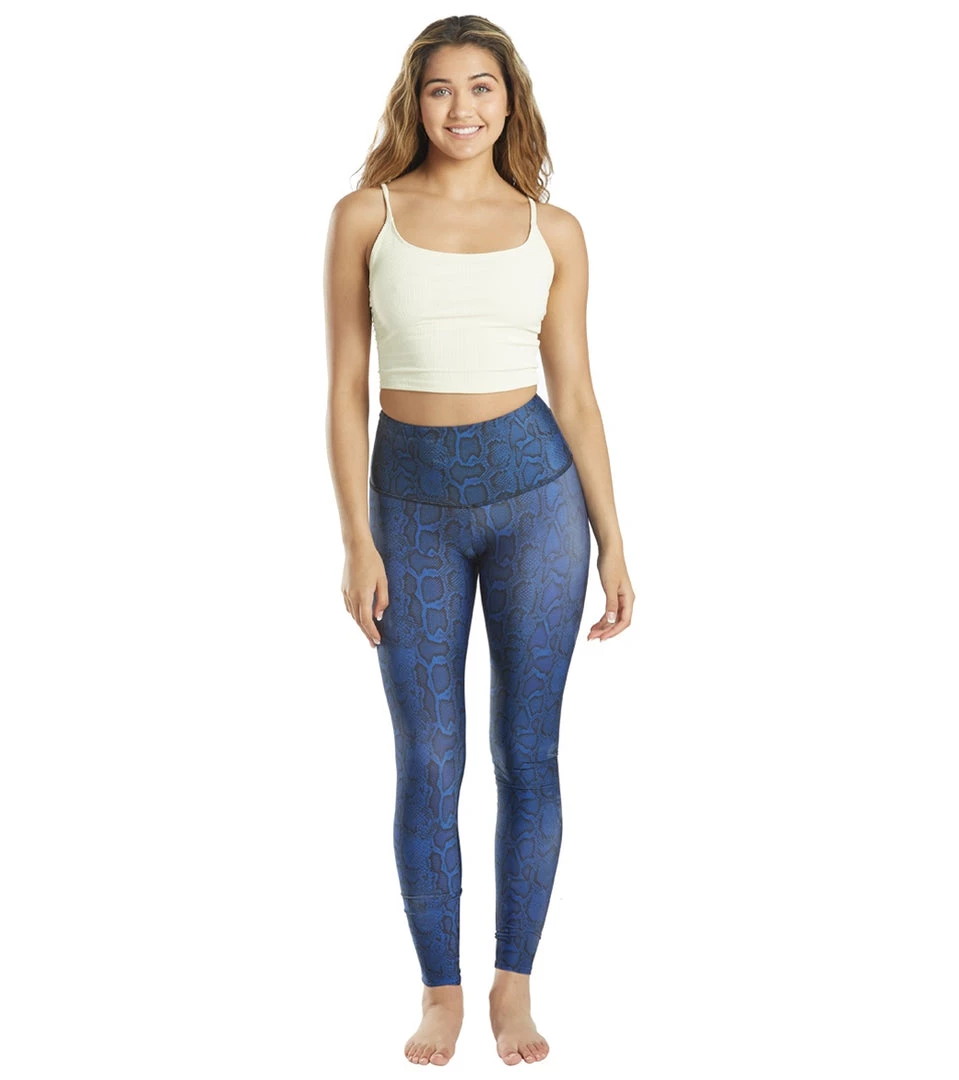 Onzie High Waisted Graphic Yoga Leggings SAPPHIRE VIPER CLOTHING 6 Onzie High Waisted Graphic Yoga Leggings SAPPHIRE VIPER CLOTHING