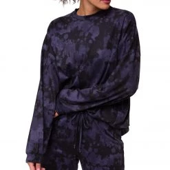 CLOTHING Onzie Boyfriend Sweatshirt AMETHYST TIE DYE