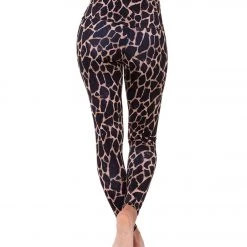 Onzie High Waisted Yoga Leggings Giraffe 10 Onzie High Waisted Yoga Leggings Giraffe