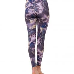 Onzie High Waisted Yoga Leggings PURPLE MARBLE CLOTHING 9 Onzie High Waisted Yoga Leggings PURPLE MARBLE CLOTHING