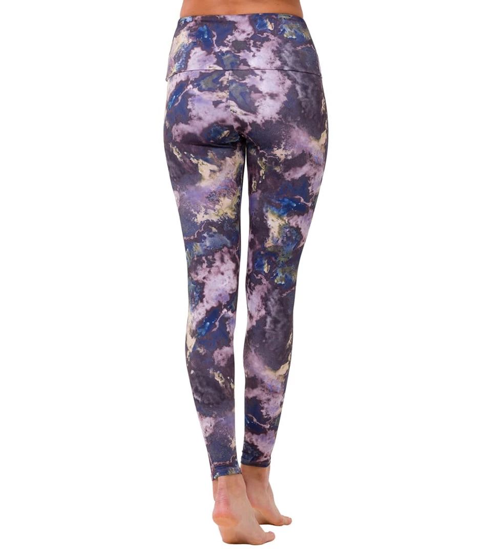 Onzie High Waisted Yoga Leggings PURPLE MARBLE CLOTHING 5 Onzie High Waisted Yoga Leggings PURPLE MARBLE CLOTHING