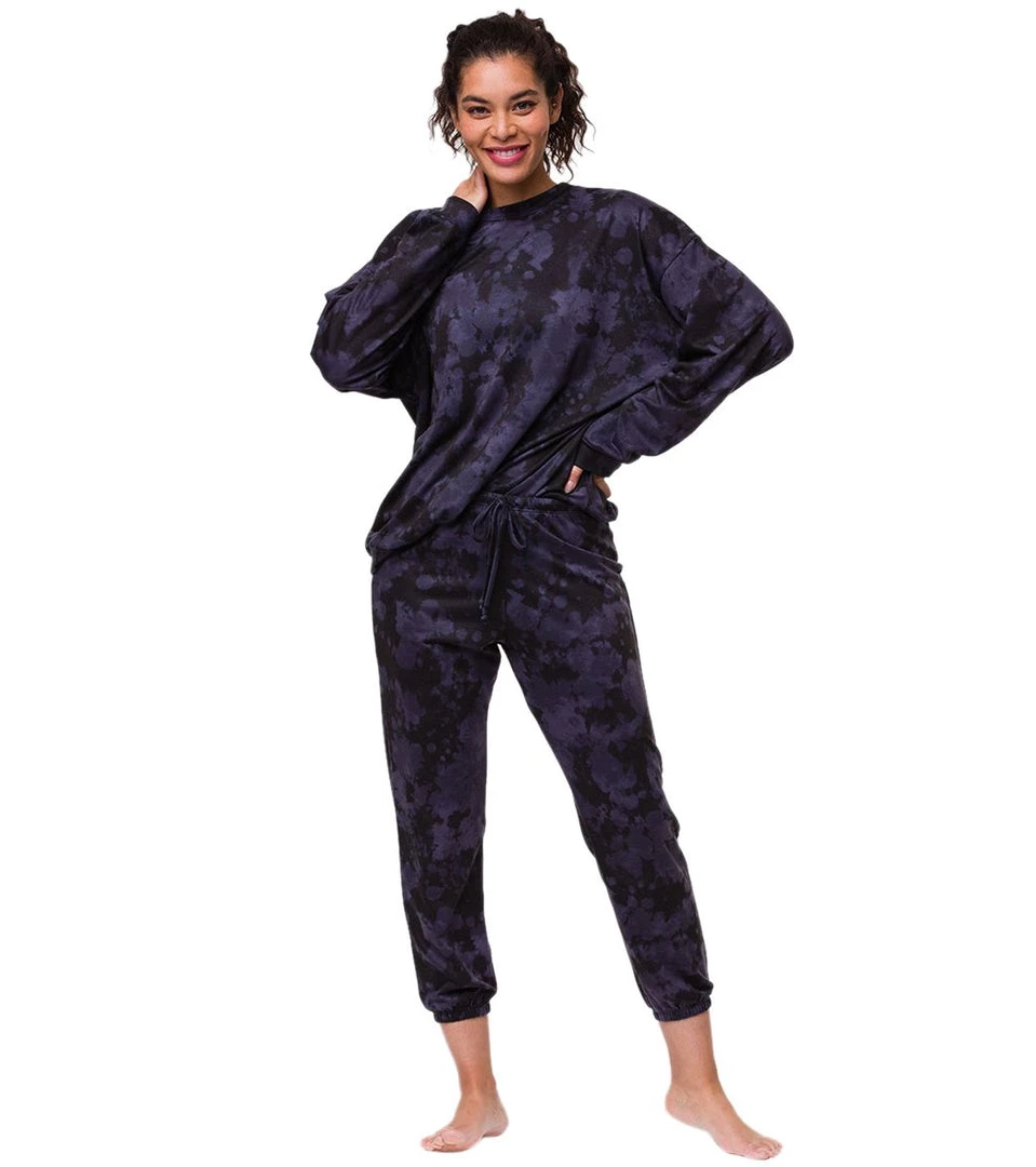 Onzie Fleece Sweatpants AMETHYST TIE DYE CLOTHING 6 Onzie Fleece Sweatpants AMETHYST TIE DYE CLOTHING