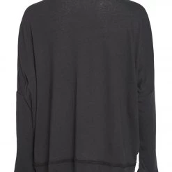 Onzie Vintage Long Sleeve Yoga Top Black CLOTHING