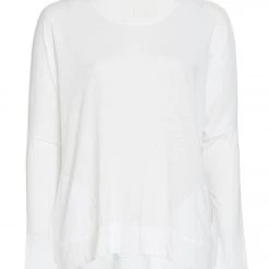 Onzie Vintage Long Sleeve Yoga Top White 9 Onzie Vintage Long Sleeve Yoga Top White