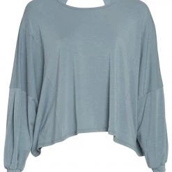 NEW ARRIVALS Onzie OM Long Sleeve Yoga Top Moonstone