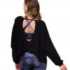 Onzie OM Long Sleeve Yoga Top Black