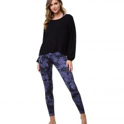 Onzie OM Long Sleeve Yoga Top Black