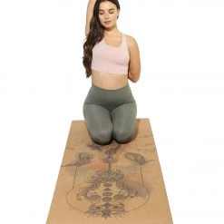 YOGA MATS & PROPS Shakti Warrior Satya Pro Cork Yoga Mat 72" 3mm
