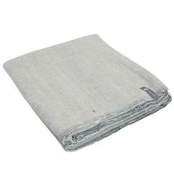 Halfmoon Cotton Yoga Blanket Pacific Weave