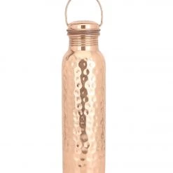 Shakti Warrior Hammered Copper Water Bottle