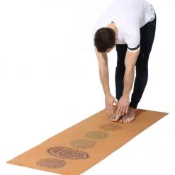 Shakti Warrior Chakra Pro Cork Yoga Mat 72" 3mm