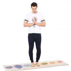 YOGA MATS & PROPS Shakti Warrior Chakra Hemp Yoga Mat 72" 3mm