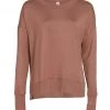 CLOTHING Glyder Lounge Long Sleeve Tee Cocoa