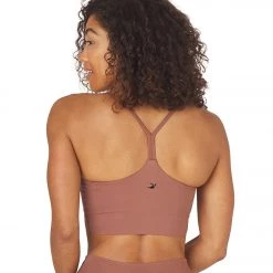 Glyder Pure Yoga Crop Top Cocoa CLOTHING