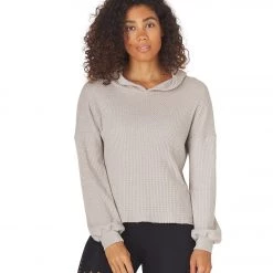 Glyder Rush After Yoga Hoodie Sand CLOTHING