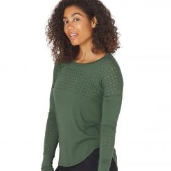 Glyder Mood Long Sleeve Tee Olive CLOTHING