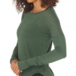 Glyder Mood Long Sleeve Tee Olive CLOTHING