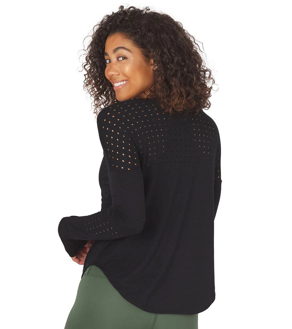 CLOTHING Glyder Mood Long Sleeve Tee Black 5 CLOTHING Glyder Mood Long Sleeve Tee Black