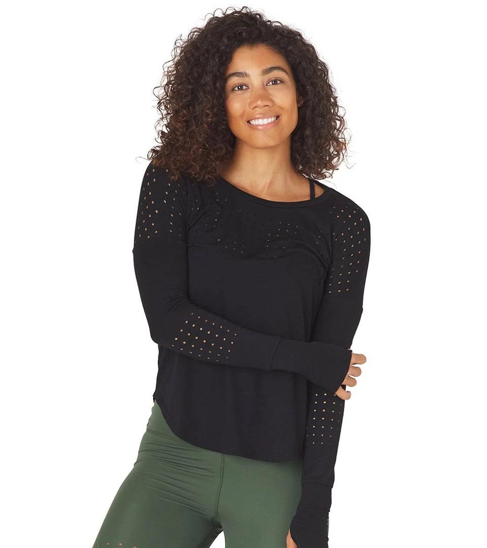 CLOTHING Glyder Mood Long Sleeve Tee Black 6 CLOTHING Glyder Mood Long Sleeve Tee Black